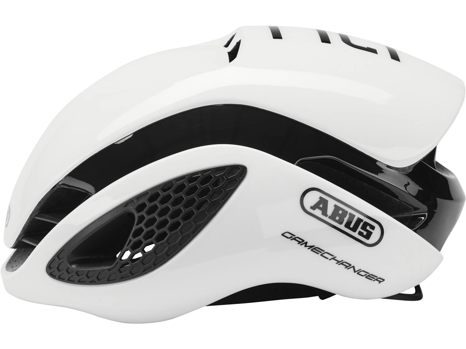 ABUS GameChanger Polar White Casque Aéro 3 ABUS GameChanger Polar White Casque Aéro
