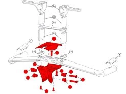 BMC Adaptateur Flat-Cockpit TM01 - 300825