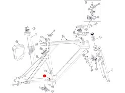 BMC Butées De Câble (10 Pièces) Dérailleur Avant Timemachine - 300835