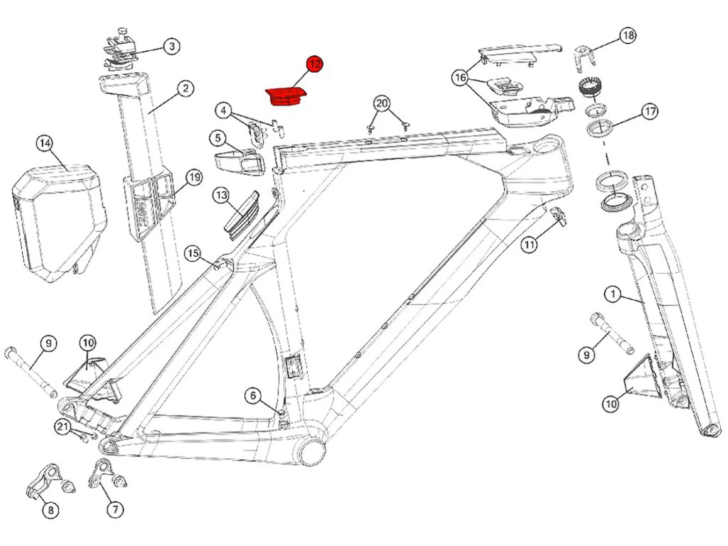 BMC Capuchon De Tige De Selle Timemachine (avant) - 300658 4 BMC Capuchon De Tige De Selle Timemachine (avant) - 300658 – Image 2