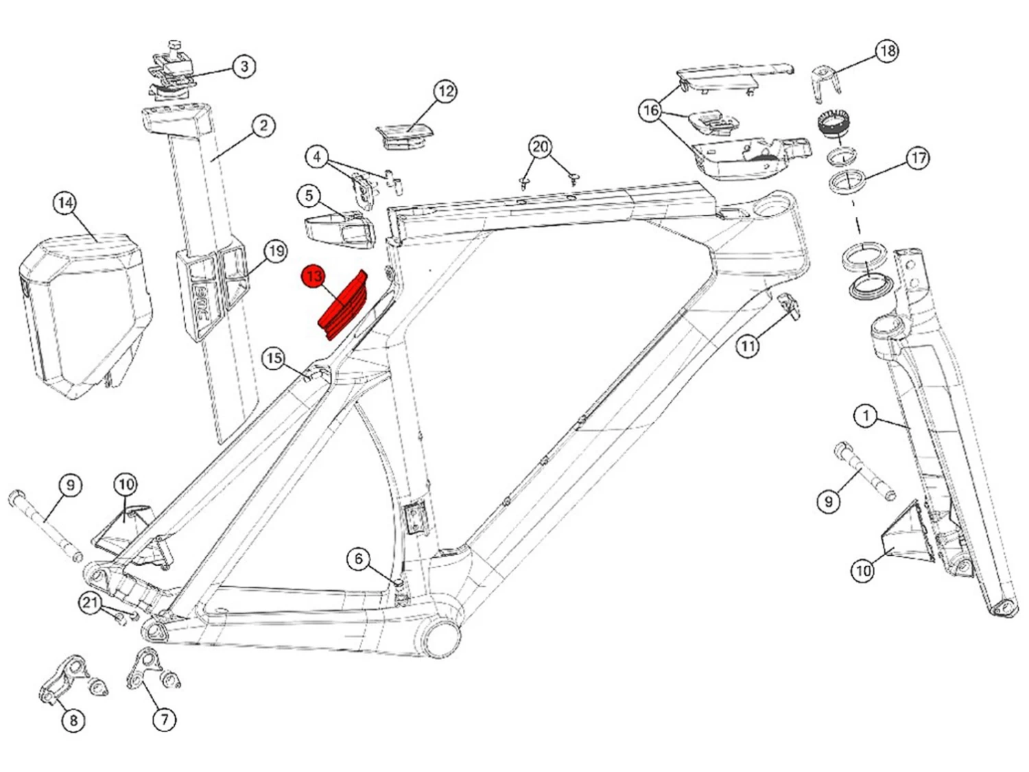 BMC Couvercle De Tige De Selle Timemachine (arrière) - 300659 4 BMC Couvercle De Tige De Selle Timemachine (arrière) - 300659 – Image 2