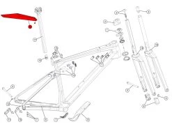 BMC D-Fender Mudguard Garde-boue Rigide Pour URS Et Roadmachine Dès 2020 -Garmin Magasin bmc d fender mudguard garde boue rigide pour urs et roadmachine des 2020 1