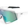KOO KCO Spectro Lunettes De Soleil White / Green Mirror -Garmin Magasin koo spectro lunettes de soleil white green mirror