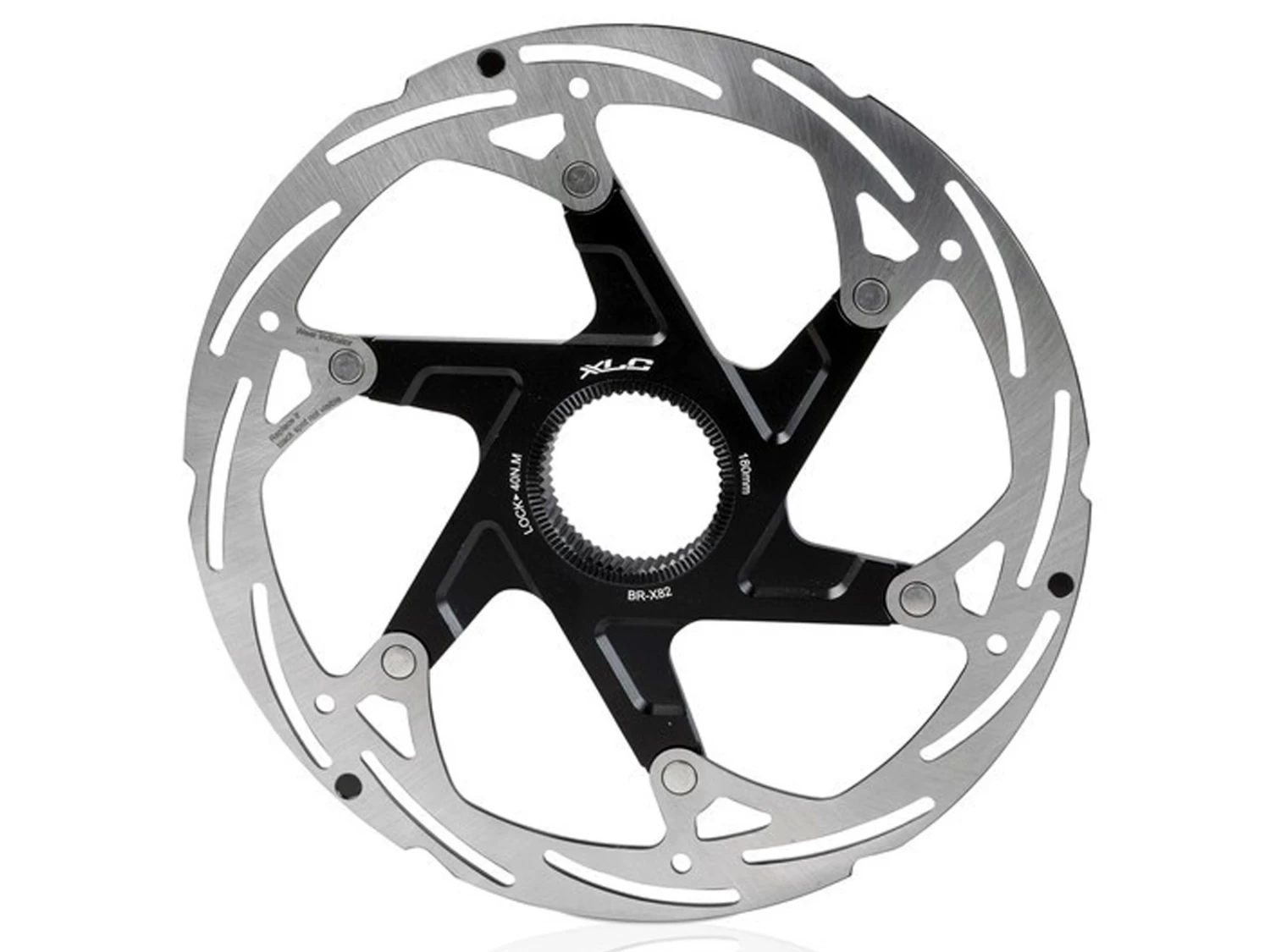 XLC Disque BR-X82 Centerlock 140mm 180mm 3 XLC Disque BR-X82 Centerlock 140mm 180mm
